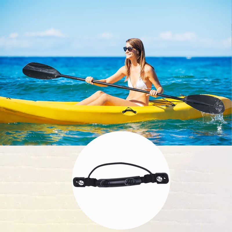 2 Pcs Kayaks Canoe Side Mount Handles Replacement with Bungee