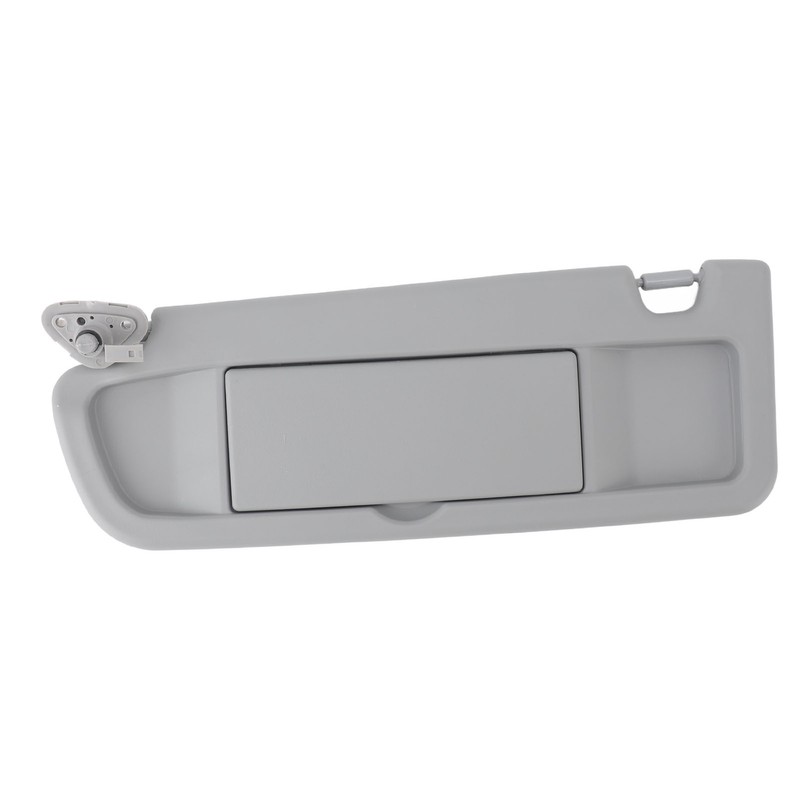 Sun Visor Grey Stylish Look Sun Shielding Visor Mirror with