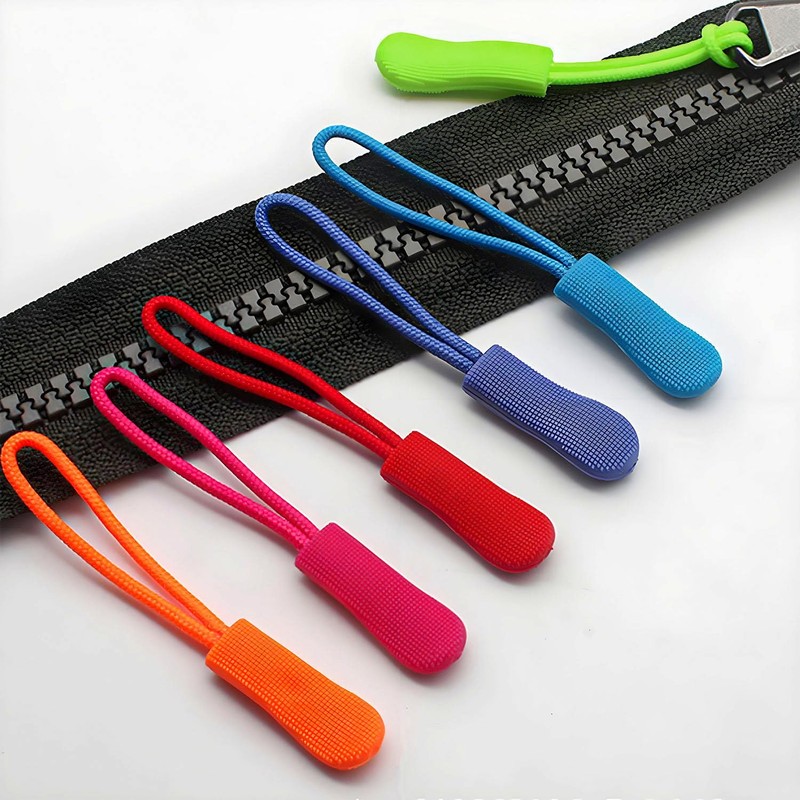 Fbshicung 10 Pcs Zipper Pull Replacemen Tab Heavy Duty Zipper
