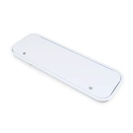 Leisure Coachworks RV Baggage Door 36" Wide X 12" High with Rounded Corners and Thumblocks for RV's- Compartment Access Storage Doors with Top Hinge- Camper Trailer Motor Home