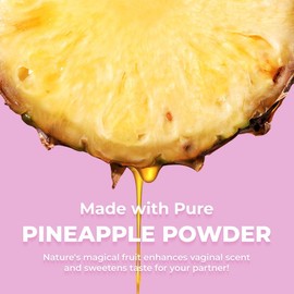 ProYoni Women's Pineapple Infused Probiotic Supplement for Feminine Health, pH Balance, Vaginal Wellness, Digestive & Immune Support