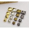 Pyramid Studs, 200 Pcs Nailheads Metal Punk Spikes Spots Square