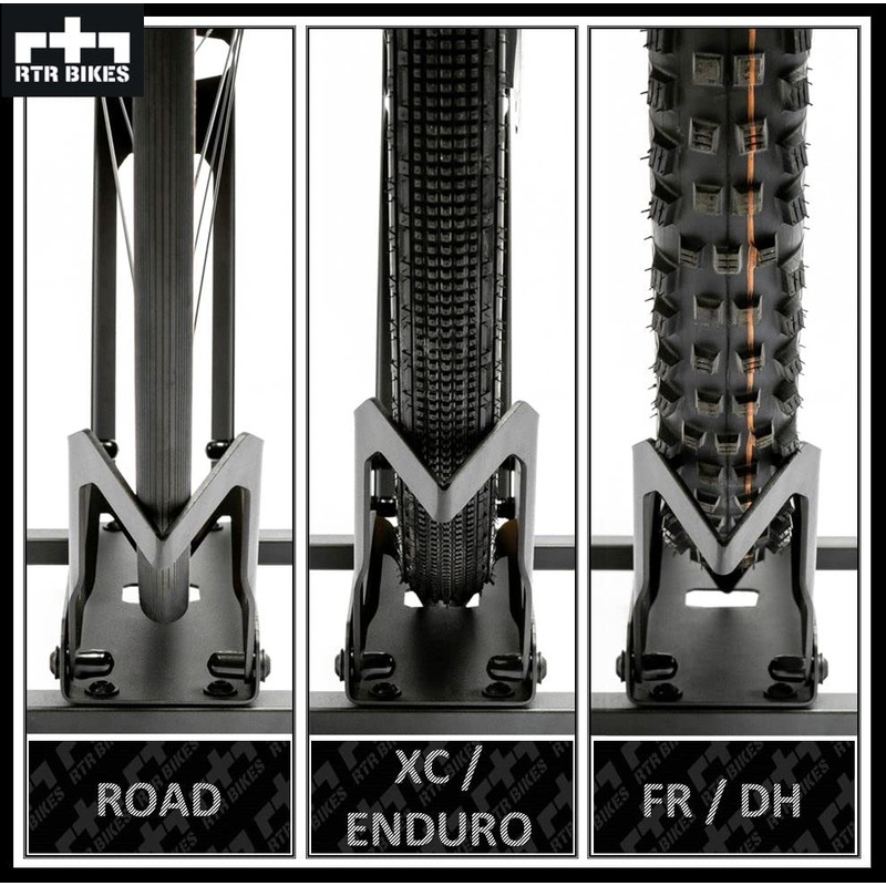 RTR BIKES Brutus Professional standing Bike Stand - Ideal for