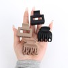 Matte Hair Clips for Women and Girls - 8pcs Rectangle