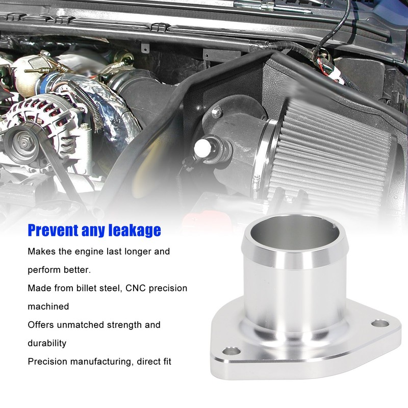Billet Steel Thermostat Housing Replacement for Ford Powerstroke Engines 7.3L