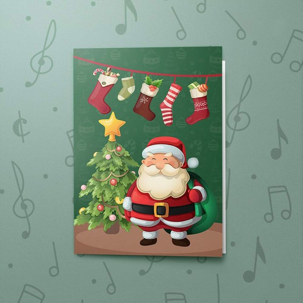Tarjetas de Navidad con inserto de tarjeta de regalo |