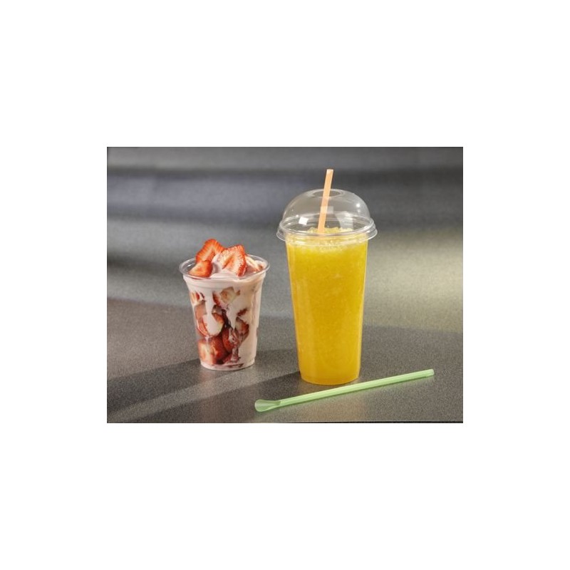 50 piece drinking cups, "Hurricane", PET, 0,4 liter, Diameter 9,5