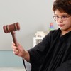 Brown Cartoon Wooden Judge Gavel,Cute Courtroom Gavel,Judge Gavel Costume Accessory