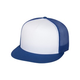 Flexfit 6006W Classic Two Tone Trucker Cap White/Royal