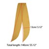 Allegra K Neckerchief Ribbon Scarf, Plain, Thin Belt, Hair Ornament,