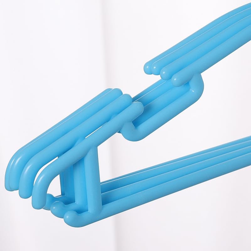 Kids Hangers, 40Pack Plastic Durable Clothes Hanger Ideal for Closet