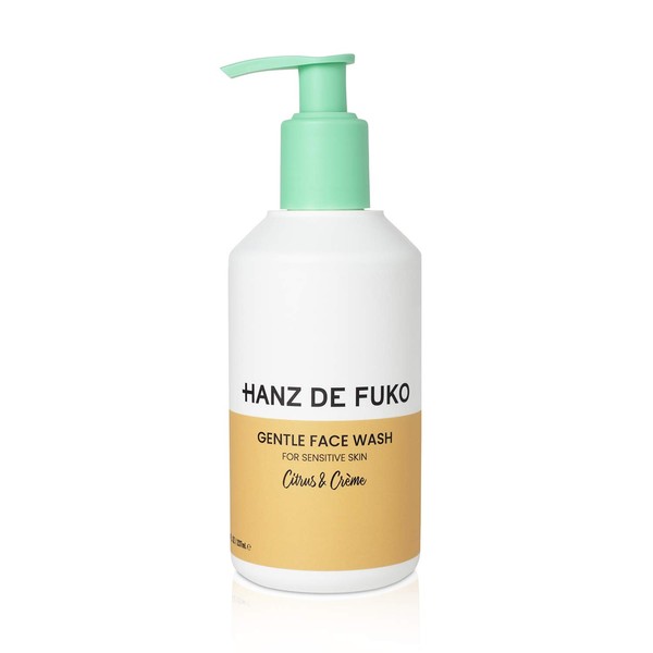 Hanz de Fuko Citrus & Creme Premium Gentle Face Wash: High Performance Facial Cleanser for Sensitive Skin 237ml