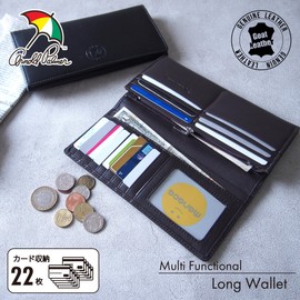 Arnold Palmer 4AP3675 Multi-functional 4 Pass Pockets, Large Capacity, Cell Window, Business Casual, Brown