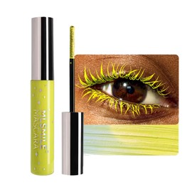 Corlo Colour Mascara Gold Eyelash Waterproof Long Lasting Lashes Stage Party Wedding Music Festival Eyes Makeup (05, #)
