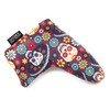 SHABIER Cubierta para putter de golf, diseño de calavera, cubierta