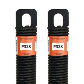 P328 - 28 in. Garage Door Plug-End Extension Spring (0.244 in. No. 3 Wire) (Pack of 2)