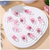 IWOWHERO 100Pcs Acrylic Pacifiers for Shower Decorations Pacifiers Reusable Shower