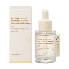 Heve Blue Salmon Caring Centella Ampoule, 1 ea, 30ml / 헤브블루 살몬 케어링 센텔라 앰플, 1개, 30ml