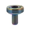 Dingtai Titanium Crank Bolt Screw M8X15mm Extractor Sleeve Rainbow Color
