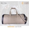 Cuero Estilo Vegan Leather Travel Duffle Bag - Stylish &
