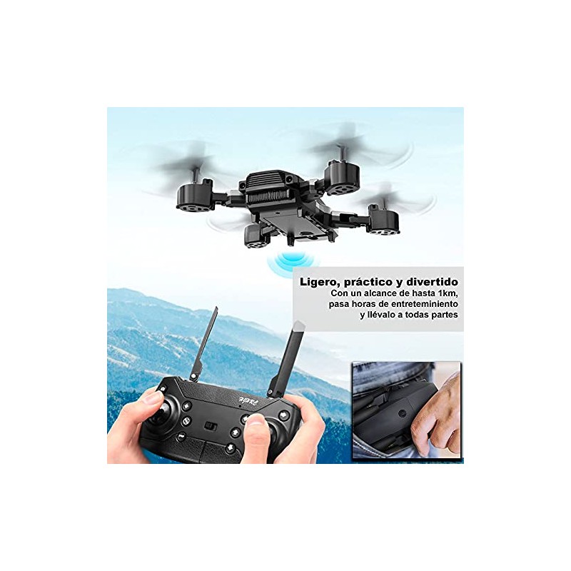 VAK - DRONE K3 HOVER ACROBACIAS 6 EJES 360 FOLDABLE