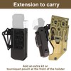 Tactical Holster Extended Support Holder Kit, Pistol Airsoft Holster Extended
