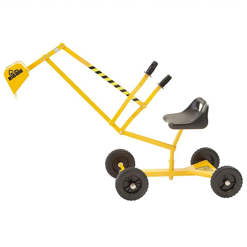 Excavator Ride, Sand Digger w/ 360 Rotation Base for Kids
