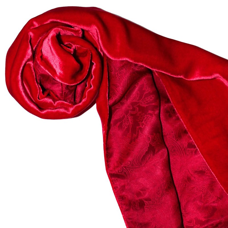 Lorenzo Cana Men's PlainScarf Red Tomatenrot