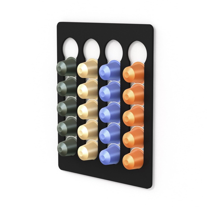NewGround Designs Capsule Holder for Nespresso Capsules (Pack of 20)
