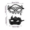 DragonX2 Masquerade Mask Set Venetian Mask for Masquerade, Wedding, Stage
