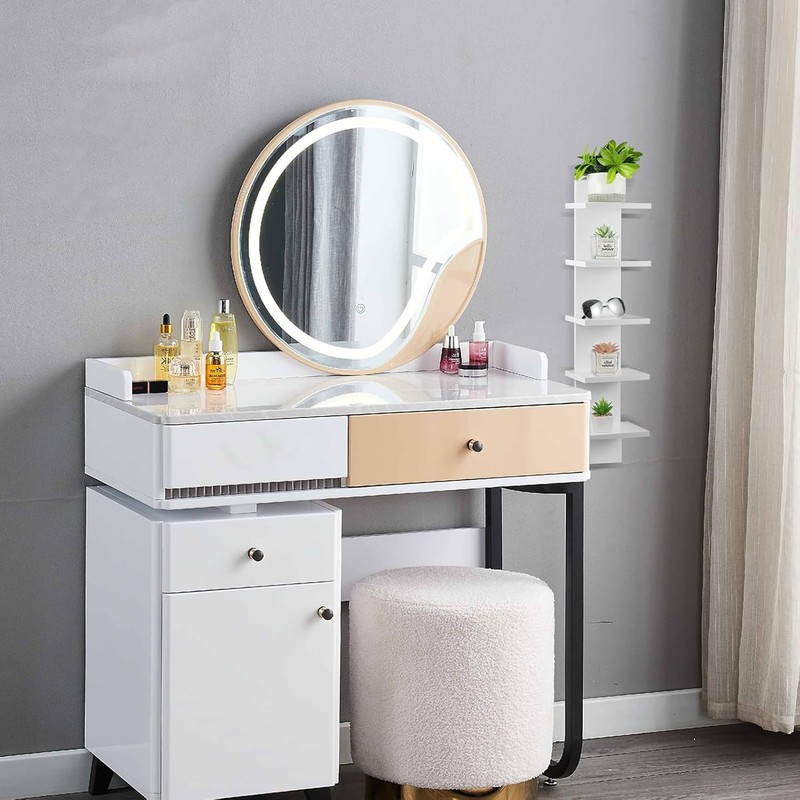 Hlimior 5 Tier Wall Shelf Unit - Lack Floating Shelf