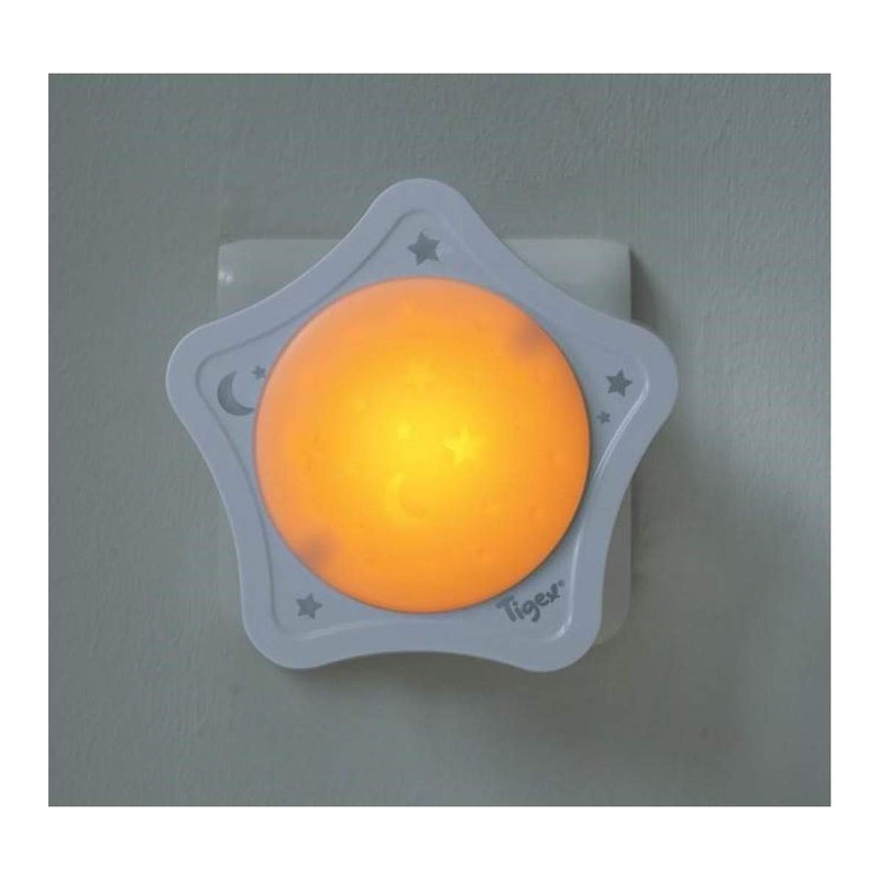 Tigex Automatic Night Light, Light Sensor, Socket Light, 30,000 Hour