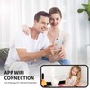 HowKow 4K Mini Security Camera WiFi Wireless Camera Small Smart