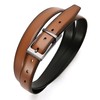 CHAOREN Reversible Mens Belts Leather 1 Pack - 1.25" Leather