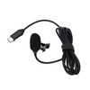 Lapel Microphone Anti Interference Omnidirectional Clip On Lavalier Microphone for