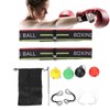CYSFETENA 4 PU Boxing Reflex Ball with 2 Adjustable Boxing