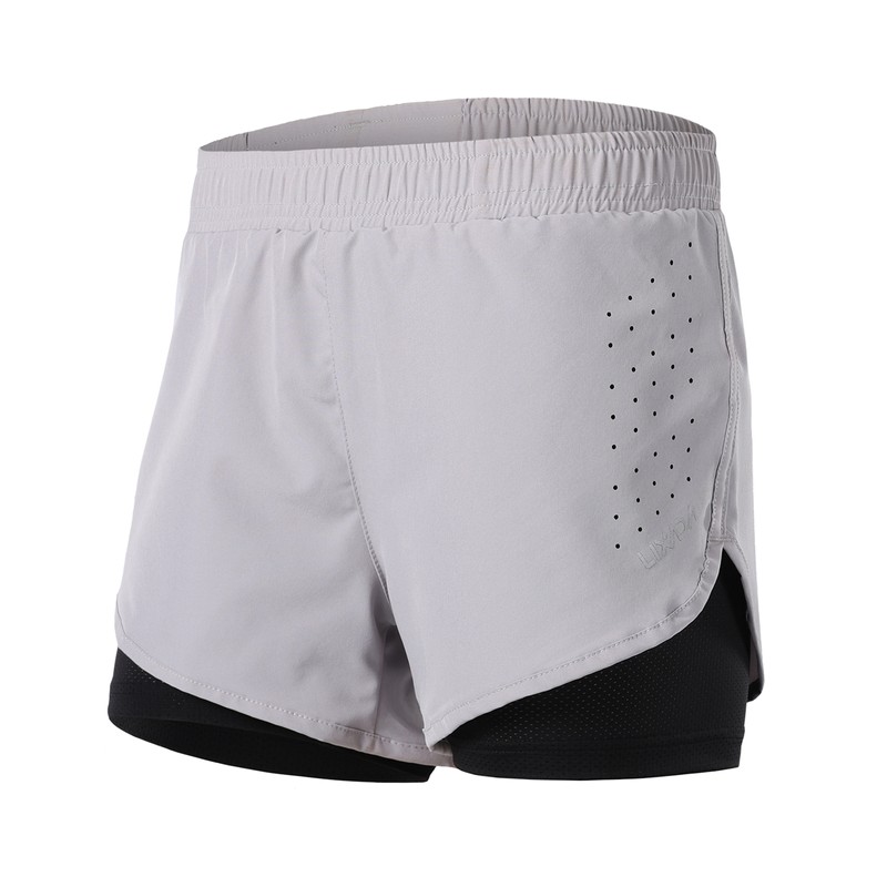 Women 2-in-1 Running Shorts Quick Drying Breathable Active Training Exercise
