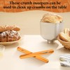 8 Pieces Stainless Steel Crumb Scraper Table Crumb Sweeper Crumb