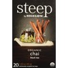Steep by Bigelow Organic Chai 20 Count Organic Caffeinated Individual