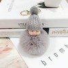Tadipri 2-Piece Baby Doll Key Ring Sleeping Baby Doll Plush