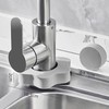 ACUDUDOMA Kitchen Sink Splash Guard,Sink Faucet Mat Splash Guard,Use for