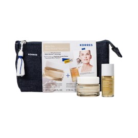 KORRES White Pine Meno-Reverse - Expert Duo - Set di vantaggi anti-invecchiamento in crema sierica da 40 ml e concentrato da 15 ml per la pelle imbottita e rassodata dopo la menopausa, vegana