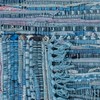 Safavieh Rag Rug Collection RAR127B Hand Woven Blue and Multi