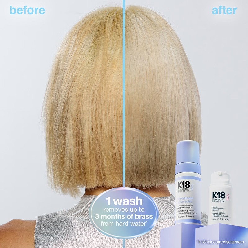K18 TripleBright Shampoo 125ml