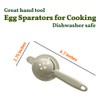 Egg Separator, Egg Yolk White Separation Tool, Made of Wheat