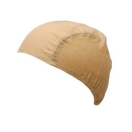 Lightsfolder Gauze Cotton Inner Cap, S - M (20.5 - 22.0 inches (52 - 56 cm), Skin Color, Beige, Medical Wig, Hat, Gentle on Scalp, nude