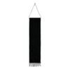 Deitert Mourning Pile Black Velvet with Silver Fringes – Length