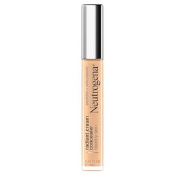 Neutrogena Healthy Skin Radiant Brightening Cream Corrector with Peptides & Vitamin E Antioxidant, Light Perfecting Concealer Cream, Non-Comedogenic, Sugar Light 03 con matices cálidos, 0.24 oz