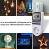 Awootsv Digital Timer Socket with LCD Display 24 Hours/Week Indoor