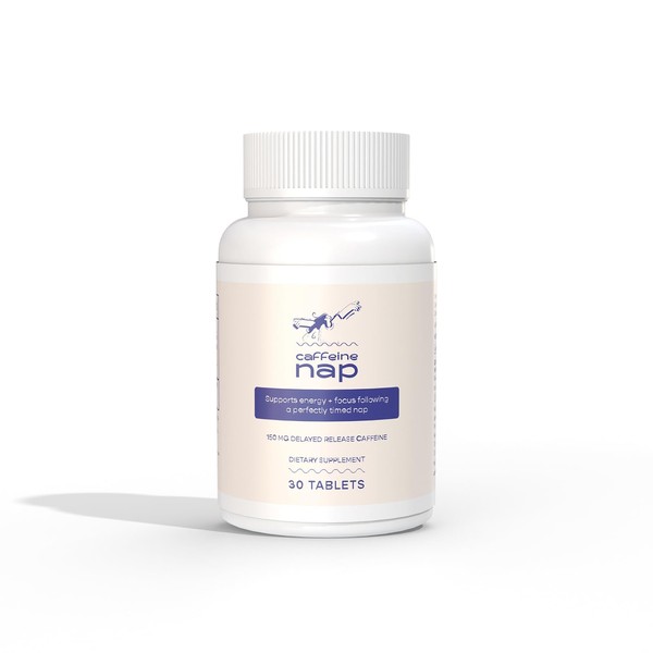 Caffeine Nap Delayed Release Caffeine Supplement | Power Coffee Nap
